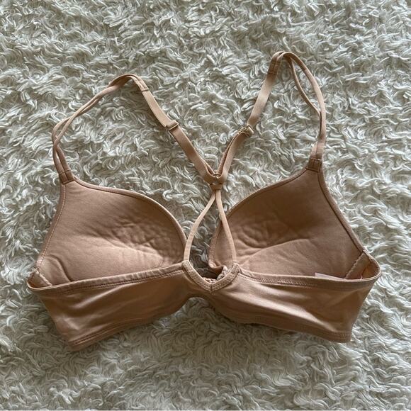 Victoria’s Secret Nude Padded Racerback Bra Size 32B - Picture 4 of 9